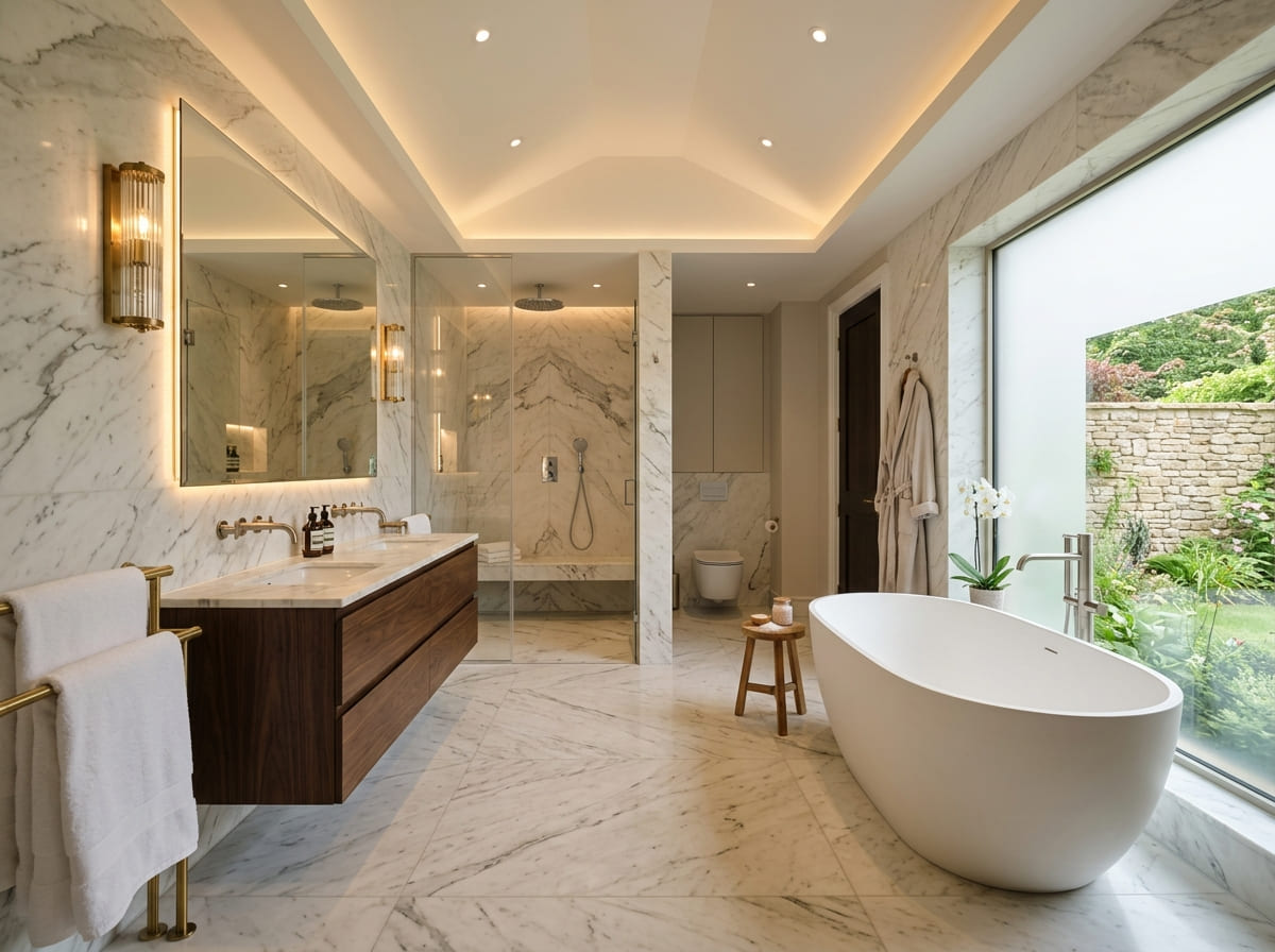 Custom Bathroom Renovation in Rosser