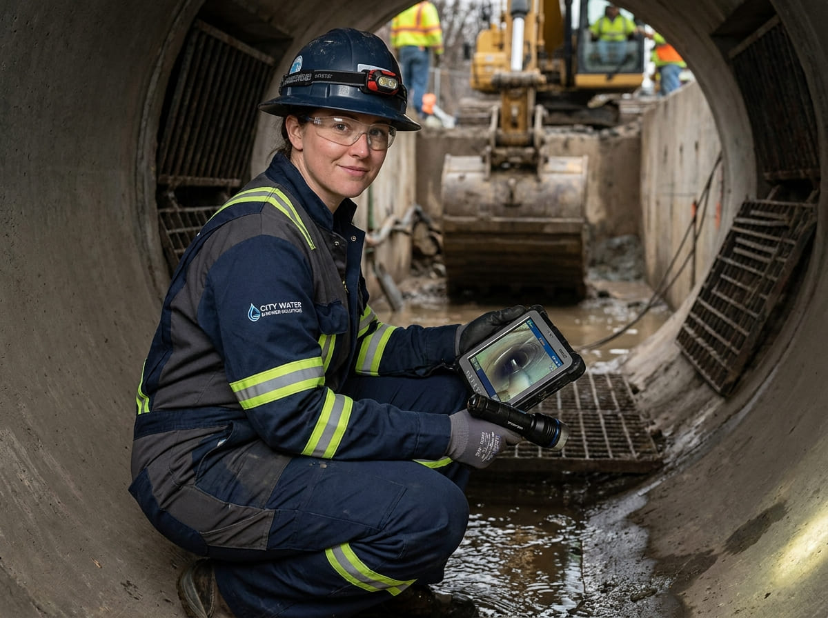 Sewer Line Inspection & Replacement in Rosser